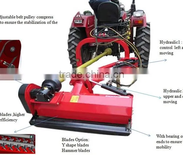 Small Farm Tractor Pto Driven Verge Flail Mowers (EFDL115) photo-4
