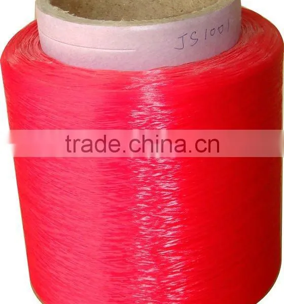 Dope Dyed Intermingled Polyester Twisted Yarn for Webbing photo-4