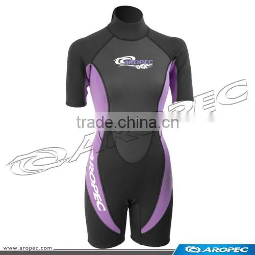 Sword 3/2mm Lady's Diving/ Watersports Wetsuit Shorty Wear photo-2