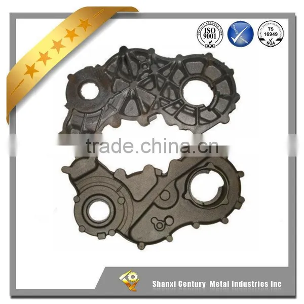customer designed steel casting for gearbox cover