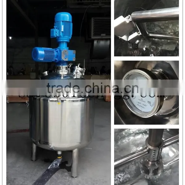 Heating Jacketed Automatic Vacuum Paint Emulsifying Mixer photo-6