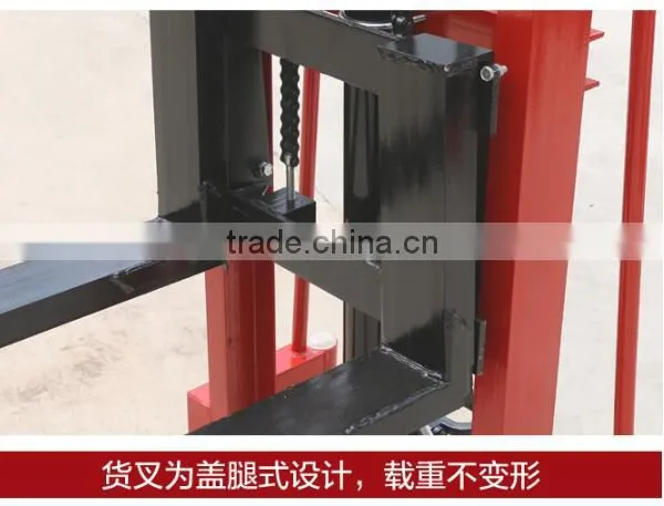 New1500kg Manual Hydraulic Stacker photo-4