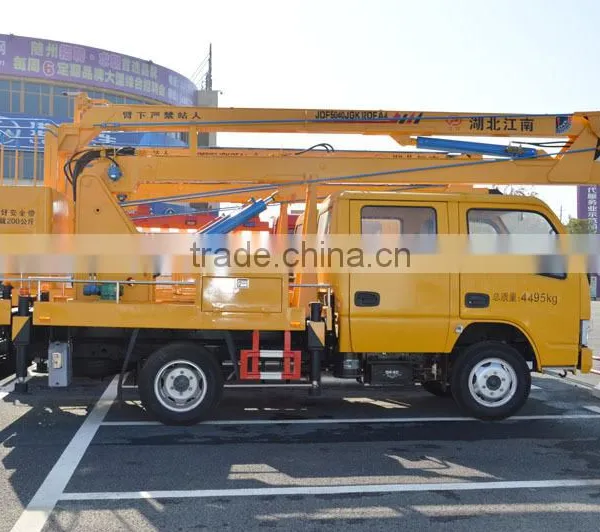 Dongfeng Double Cab 14m High-altitude Operation Truck photo-3
