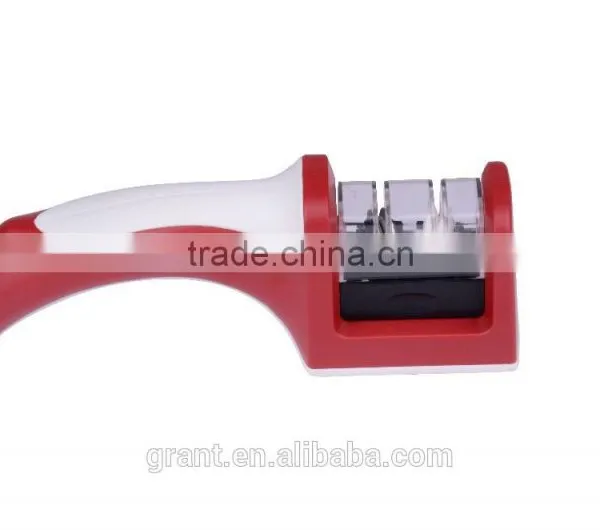 wo Stages (Diamond & Ceramic) Kitchen Knife Sharpener ,Sharpening Stone Household Knife Sharpener photo-3