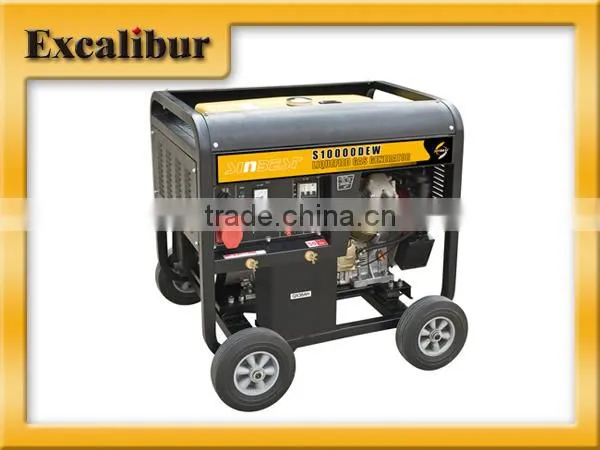 10kw Single Phase Open-frame Diesel Welder Generator for Sales photo-2