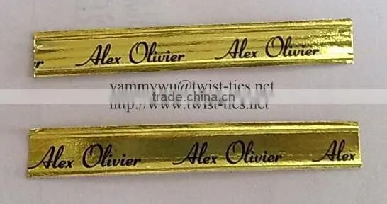 Foil Paper Double Wire Twist Ties /clip Band/ Bag Closures photo-4