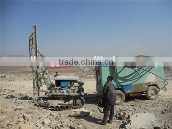 New Condition 30 Meters Crawler Drill Rig D100YA2-2 With CE&ISO Certification photo-6