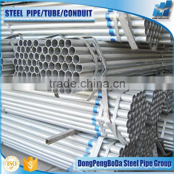 ASTM A53 Pre Galvanized Welded 8" 6000mm Steel Pipe photo-2