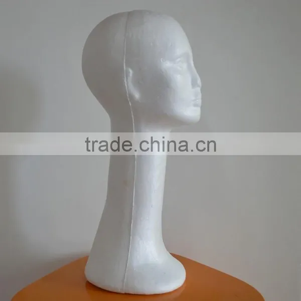 18" Female Styrofoam Head Model Wig Hair Hats Caps Glasses Long Neck Display Manequim Mannequin Manikin Head For Wigs photo-4