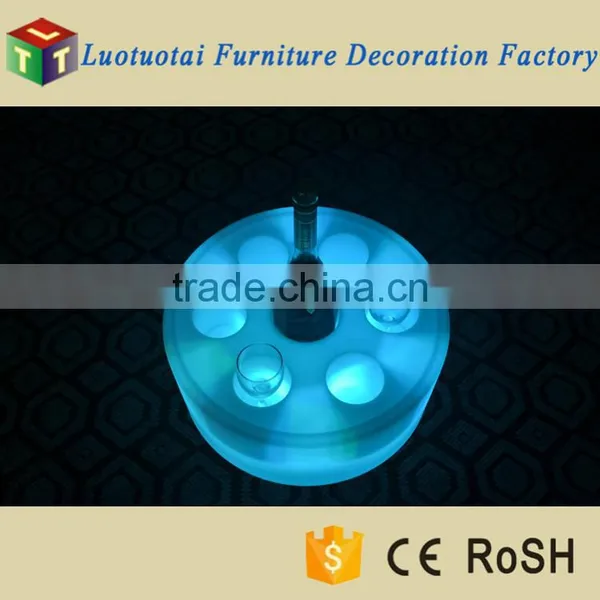 2015 Hot Sale Cheap Floating Led Plastic Wine Tray With Hole for Swimming Pool photo-5