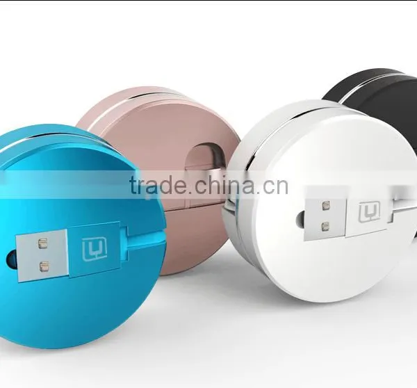 Hot Sale Hidden USB Data Cable Dual Universal Flexible USB Charging Cable For Iphone 5s/6/6s And Android Mobile Phones photo-5