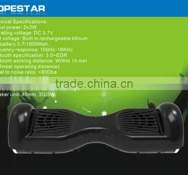 New Bluetooth Speaker Creative Hoverboard Design Portable Bluetooth Speaker Support USB TF Card, Best Gift Speaker photo-3