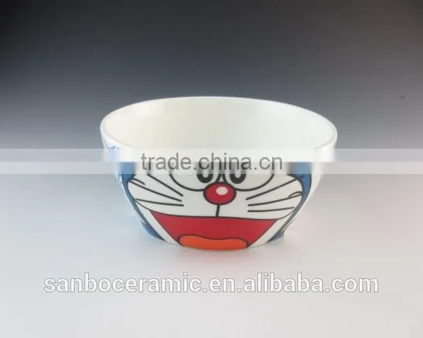 Children Porcelain Dinner Set, Doraemon Design Printing Children Dinnerware photo-2