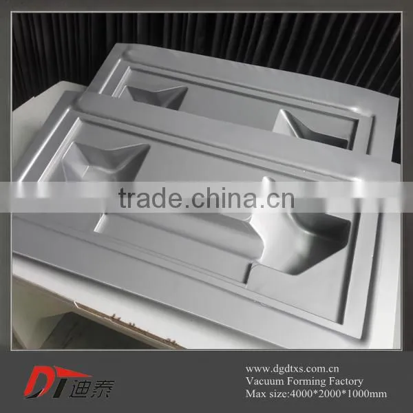 Custome ABS Dark Grey Plastic Parts Cars Vacuum Forming photo-3
