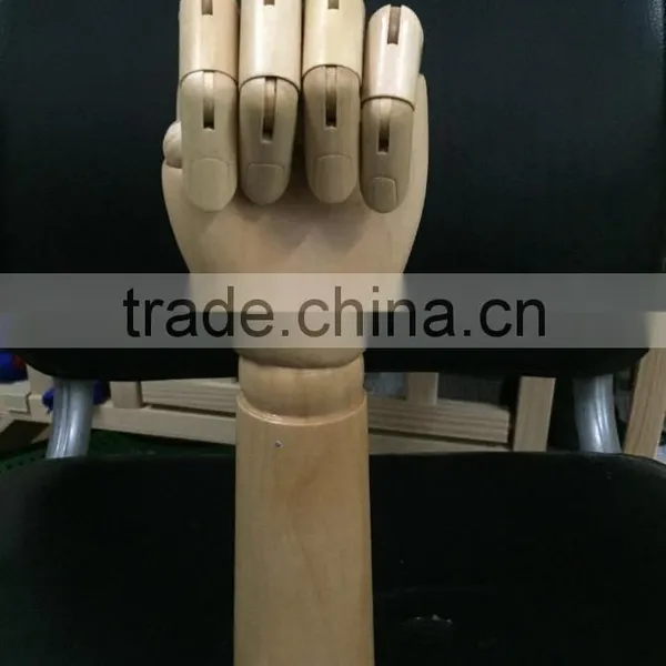 Display Flexiable Holder Versatile Hot Sale Wooden Mannequin Wooden Hand photo-3