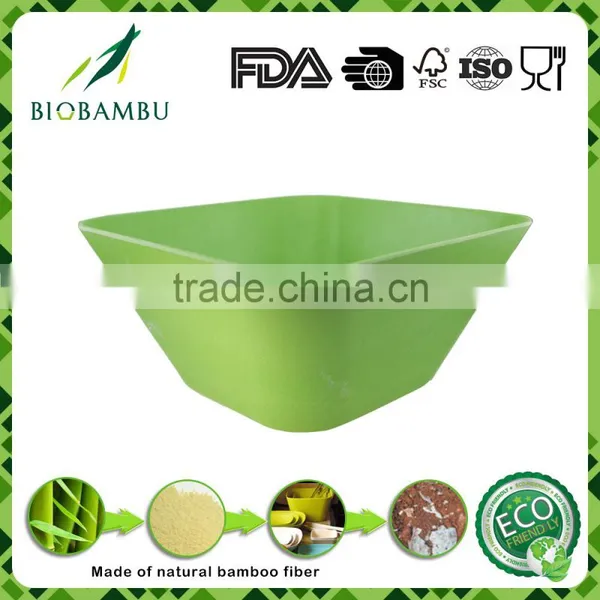 Corn Starch Custom High Quality Bamboo Fiber Bowl Set photo-4