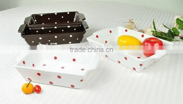 Factory Wholesale Ceramic Bakeware Set photo-6