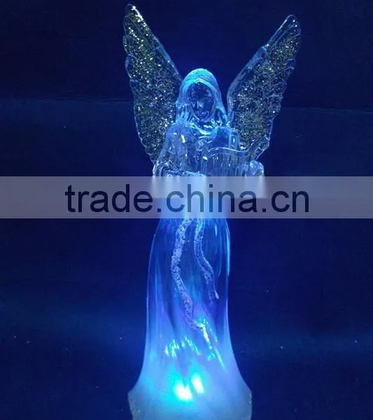 Led Plastic Acrylic New Christmas Angel Figurines Statue for Sale photo-5