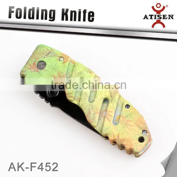 High Quality Outdoor Hand Tools Folding Knife 3Cr13 Stainless Steel Blade Camp Hunt Knives photo-2