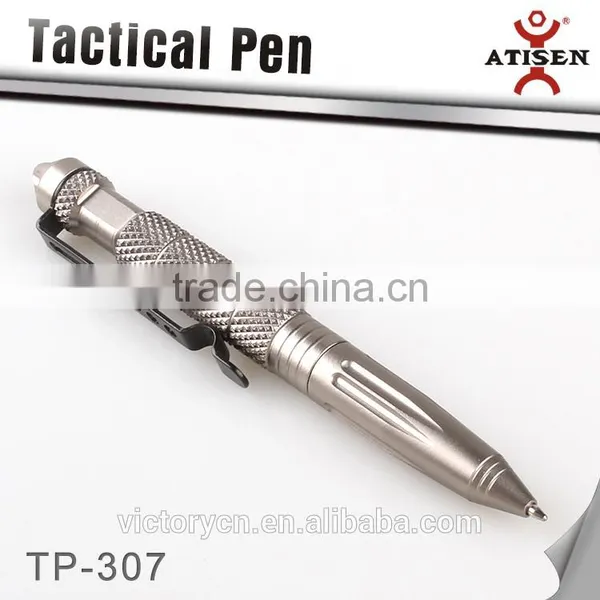 Golden Self Defense Tool Tactical Ball Point Pen With Glass Breaker TP-306 photo-2