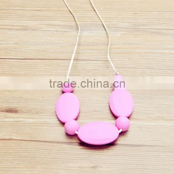 Safe Jewelry Teething Necklace for Mom and Baby Teether Baby Gift photo-6