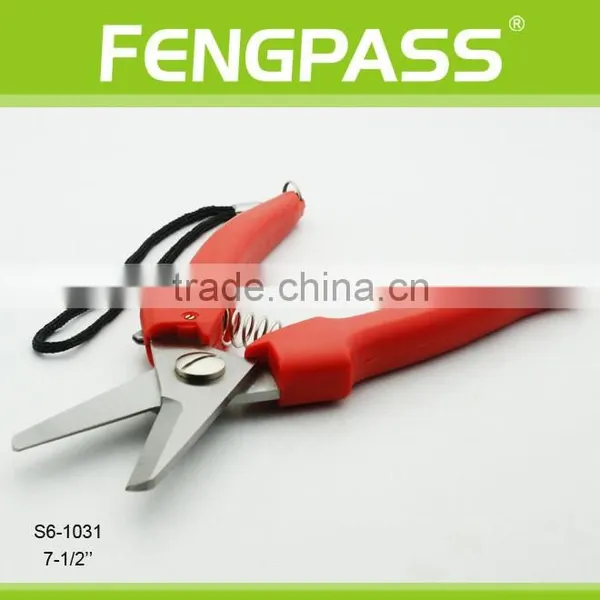 S6-1031 Comfortable Handle Pruning Shear Garden Scissors photo-3