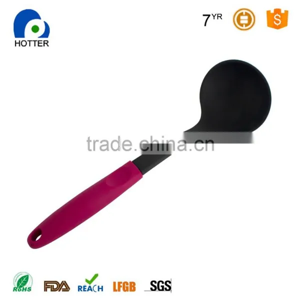 Amazon Hot FDA Multi Color Heat Resistant Silicone Kitchen Utensils,silicone 5-pcs Cooking Utensils photo-4