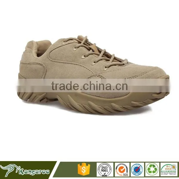 Low Cut Rubber Military Desert Laced Boots For Men photo-2
