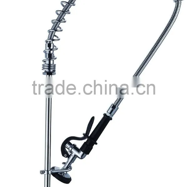 2016 Chrome Commercial Style Pot Filler Kitchen Faucet With Rre Rinse Spray photo-2