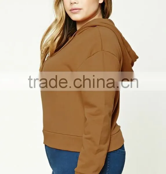 Plus Size French Terry Hoodies Oversized Plain Blank High Quality Bulk Buy Fashion Hoodies Women Xxxxl Hoodies 2017 photo-3