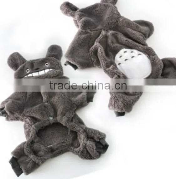 Wholesale Fashional Europe America Style Woolen Cloth Dog Down Jacket Jumpsuits photo-3