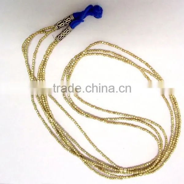 2015 Hot Selling Multi Layer Beaded Necklace Chain With Fancy Lock photo-2