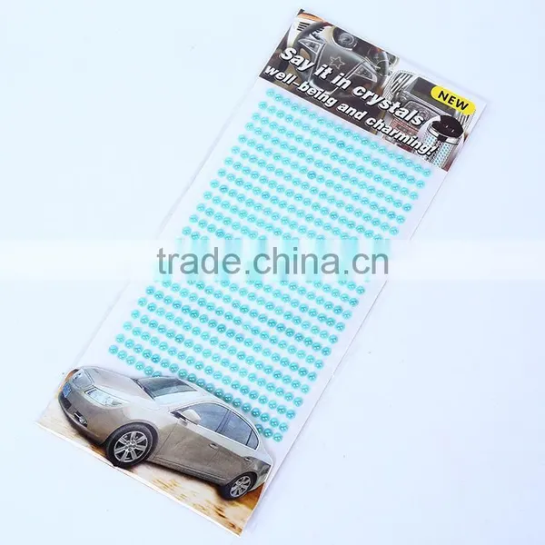 Crystal /acrylic Diamond Sticker Rhinestone Gem Car Stickers Decorate Sticker photo-5