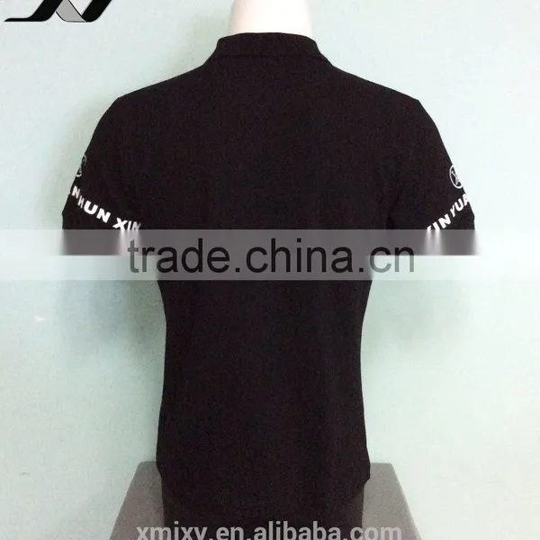 2016 JXY Golden Zipper Black T-shirt for Man photo-3