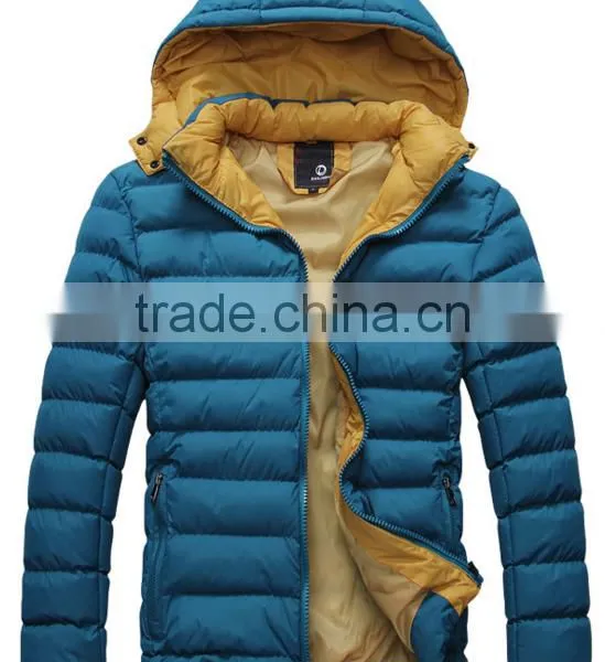 Wholesale Customize Designer Mens Winter Warm Cotton Padded Coat photo-6