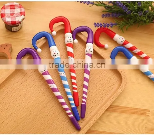 0.5mm Plastic Ballpoint Pen Creative Umbrella Shape Gel Pen Office & Student Pen photo-2