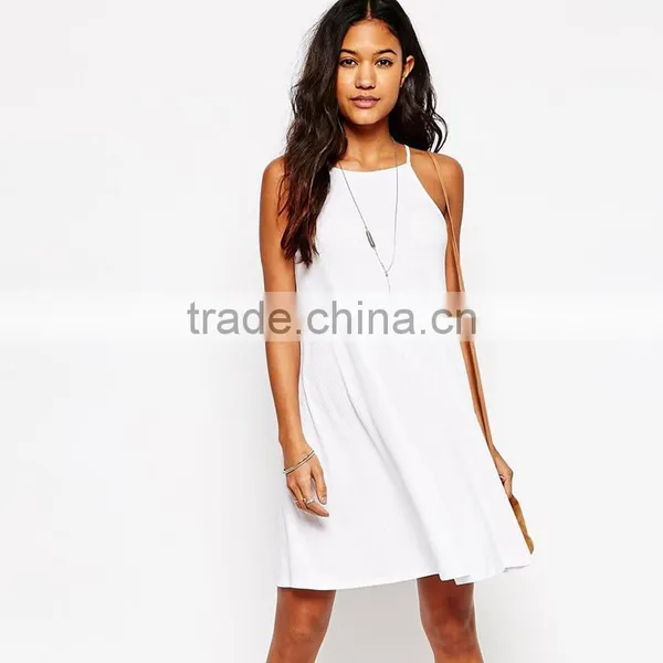 Women Hot Sale Cotton Slip Dress photo-4