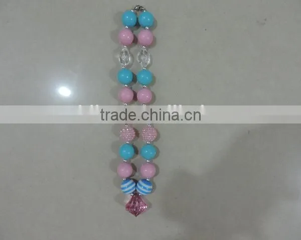 Baby Girl Summer Necklaces Round Pearl Jewelry Star Kids Clothing Accessories 2016 Wholesale Children Clothes Decor photo-2