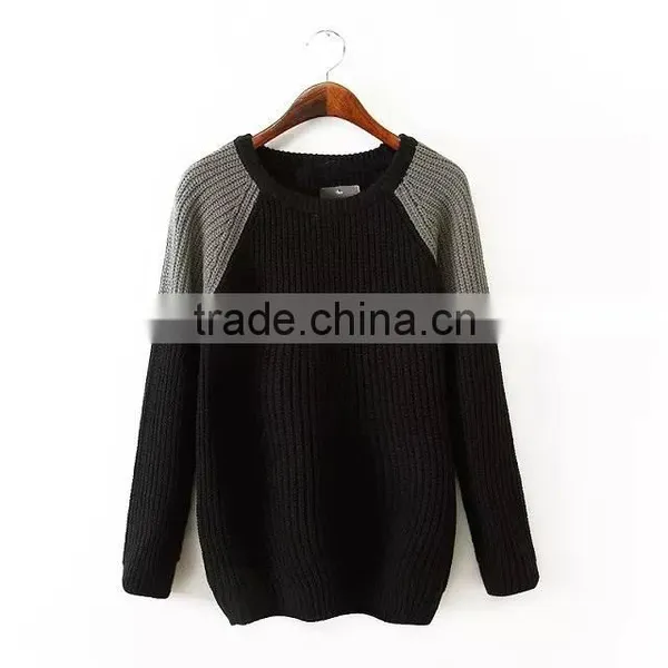 Newest Designs Girls Stylish Knitted Pullover Sweater photo-3