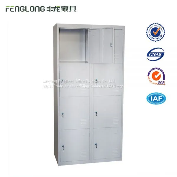 High Quality Multi-function 4 Door Gray Metal Storage Locker /cabinet for School Student photo-2