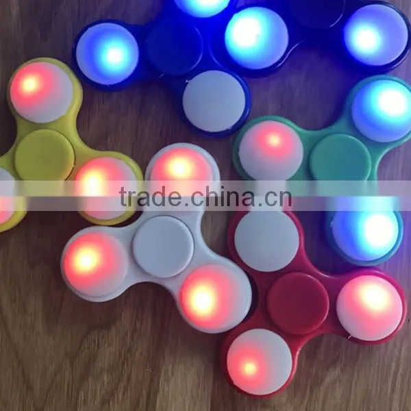 Best Seller 2017 New Toy ABS LED Fidget Spinner Hand Spinner photo-2