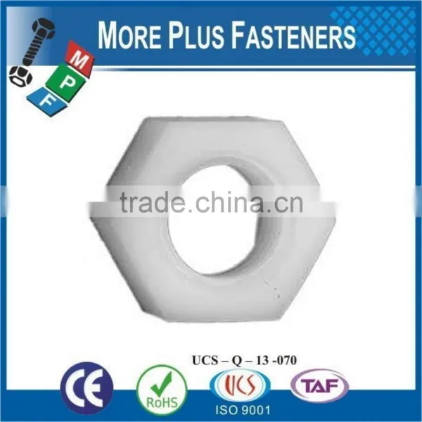 Made in Taiwan Black Domed Hexagonal Natural Finish Nylon Jam Plastic Jam Wing Nut photo-4