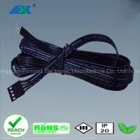 Artificial Christmas Wreath Fongkit LED RGB Junction Box 4Pin With 4 Wires Connecting IR Rgb Controller Sensor photo-3