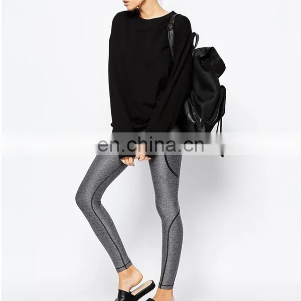 Premium Contrast Piping Compression Leggings