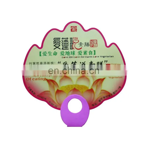Paypal Customising Unusual Designed Plastic Hand Fan Ribs photo-3