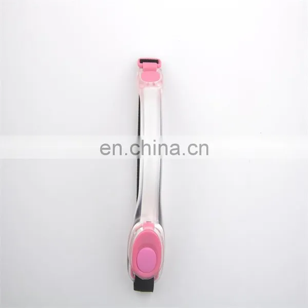 Wholesale Battery Replaceable PVC Reflective Safety Night Running Light Led Armband photo-4