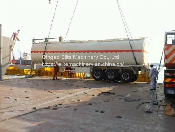 Good Price Tri-axle Fuel Tank Semi Trailer 45000 Liters Liquid Oil Tanker Trailer photo-3