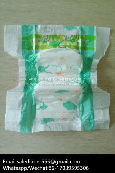 Soft Breathable Absorption Disposable Baby Diapers photo-2