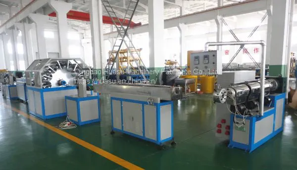 PVC Fiber Garden Hose Tube Making Machinery photo-4