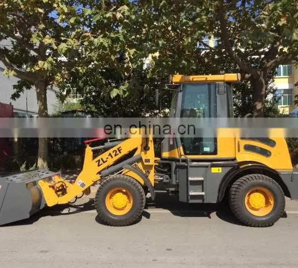 1.0ton Skidsteer Loader With Snow Blade photo-6